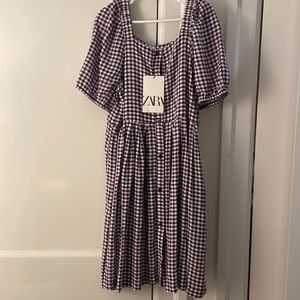 Girls dress plaid size 9